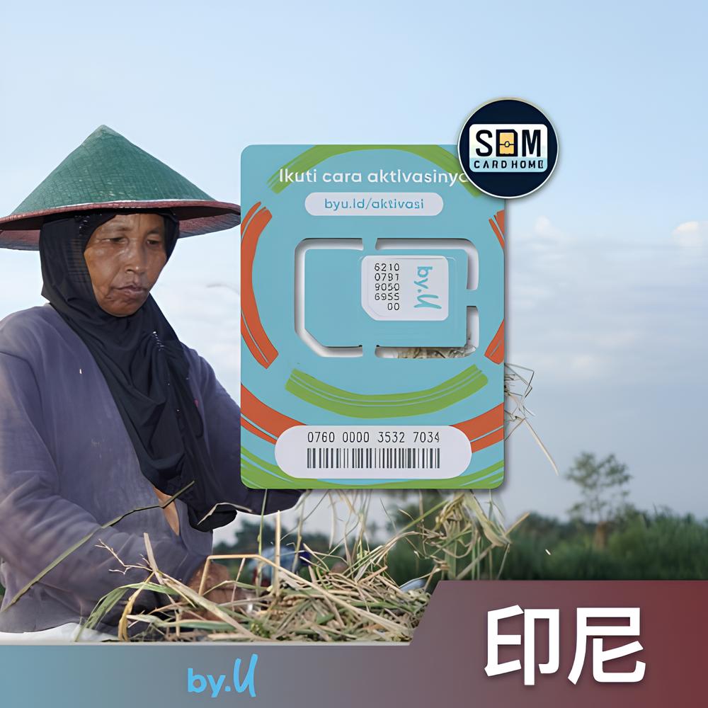 印尼｜ by.U｜预付卡